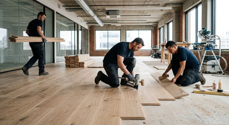 Commercial Hardwood Service in Wayne County, OH