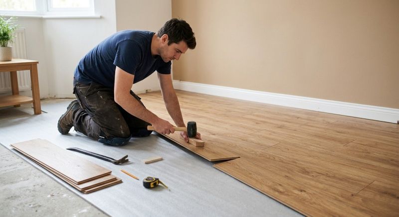 Laminate Floor Installation in Akron, OH