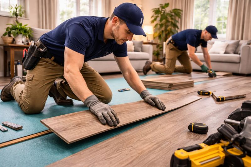 Laminate Floor Replacement in Sugarcreek, OH