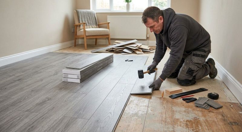 Laminate Floor Replacement in Tallmadge, OH
