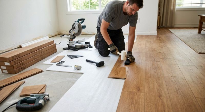 Laminate Flooring Replacement in Stark County, OH