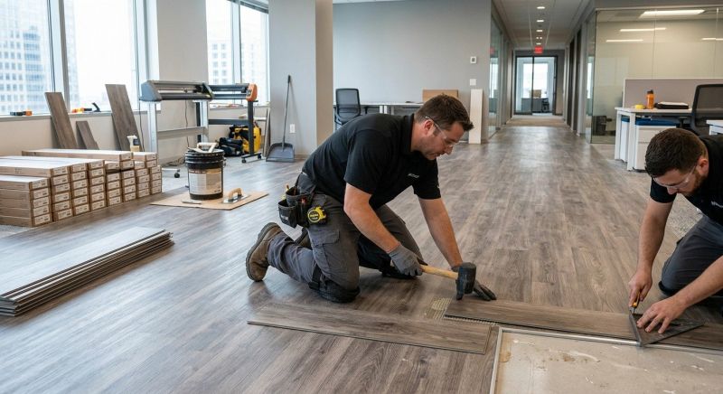Linoleum Floor Installation in Canton, OH