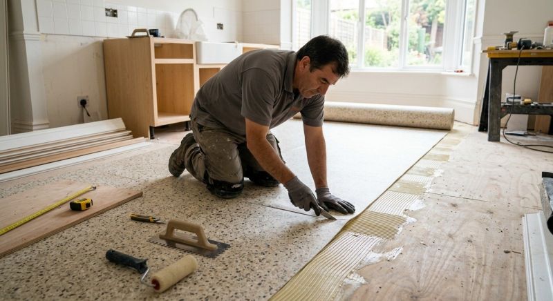 Linoleum Floor Installation in Sugarcreek, OH