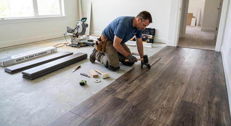 Linoleum Floor Installation in Wayne County, OH