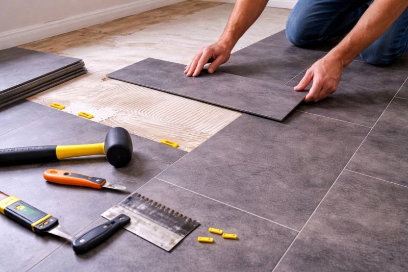 Luxury Vinyl Tile Installation in Cuyahoga Falls, OH