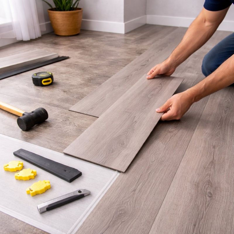 Luxury Vinyl Tile Installation in East Canton, OH