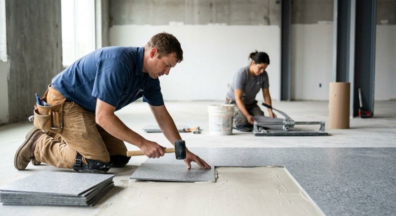 Lvt Flooring Installation in Akron, OH