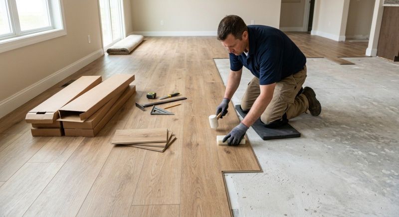 Lvt Flooring Installation in Uniontown, OH