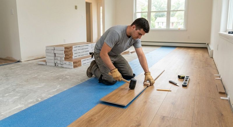 Lvt Flooring Installation in Wooster, OH