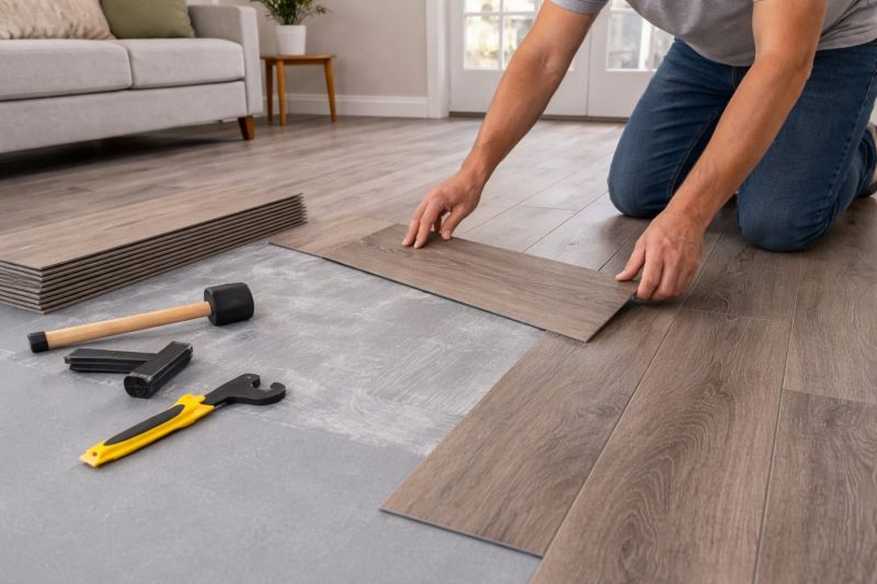 Vinyl Flooring Installation in Fredericksburg, OH