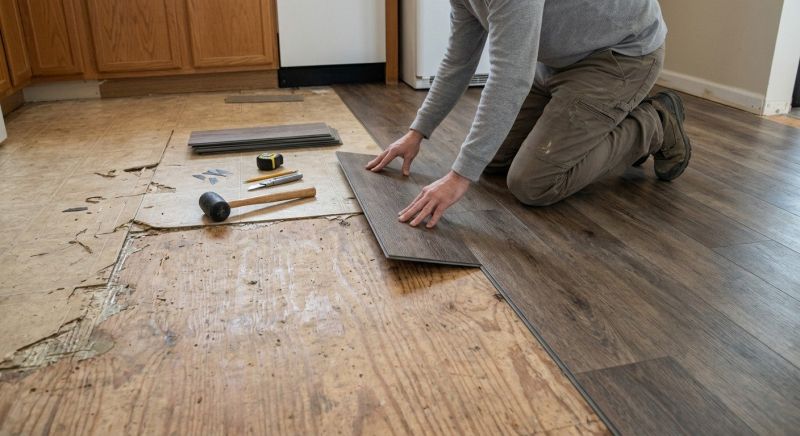 Vinyl Flooring Installation in Wooster, OH
