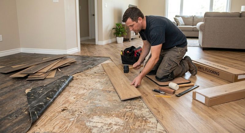 Vinyl Flooring Service in Stark County, OH