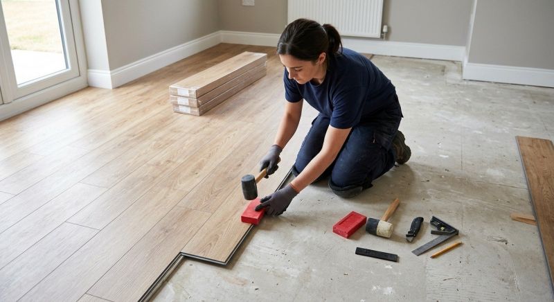 Vinyl Plank Floor Installation in Stark County, OH