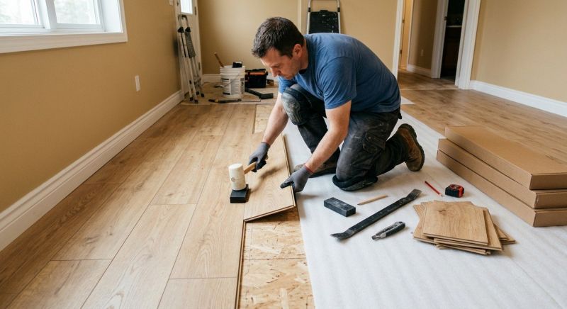 Wood Laminate Installation in Stark County, OH
